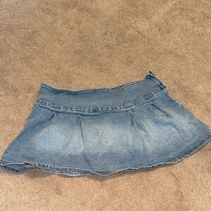 RSQ Blue Denim Mini Skirt
